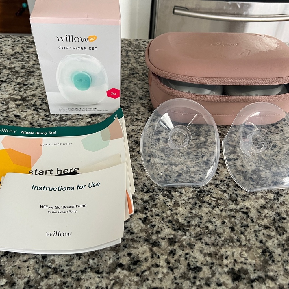 Willow Pink Container Set with Accessories